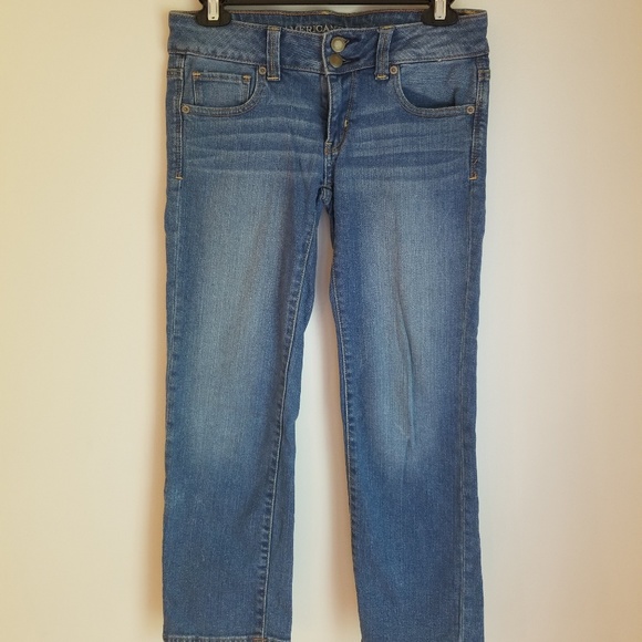 American Eagle Outfitters Denim - American Eagle Artist Crop